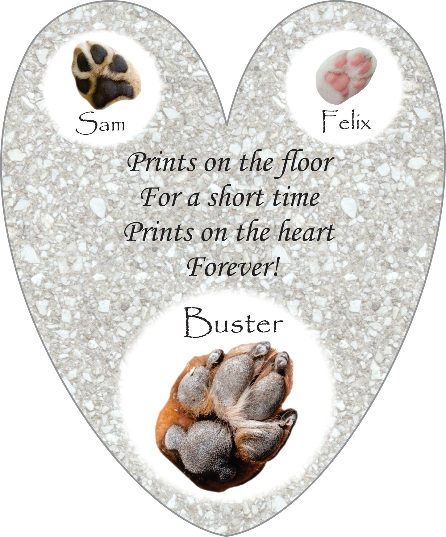 Pet Memorial, Customizable