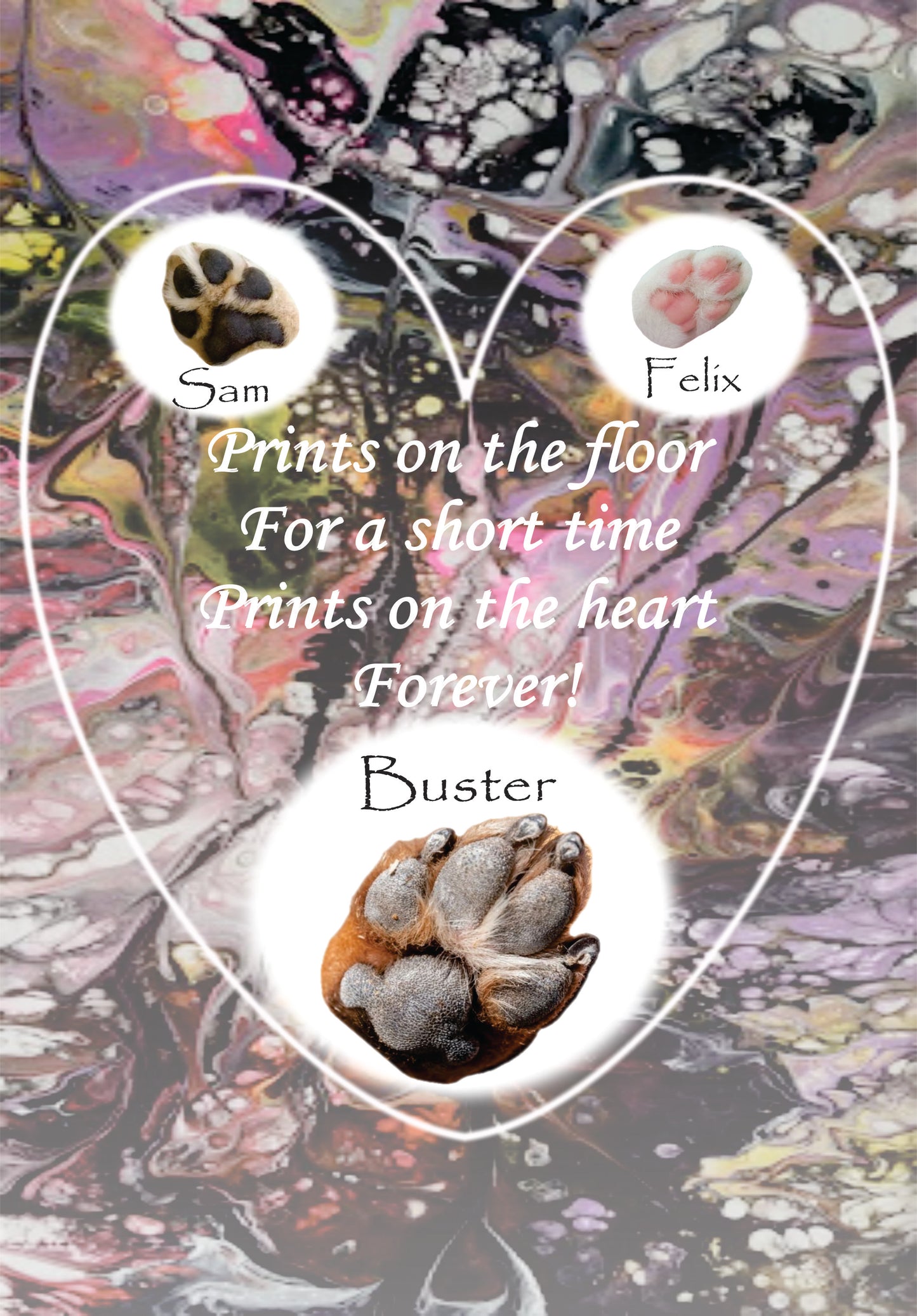 Pet Memorial, Customizable