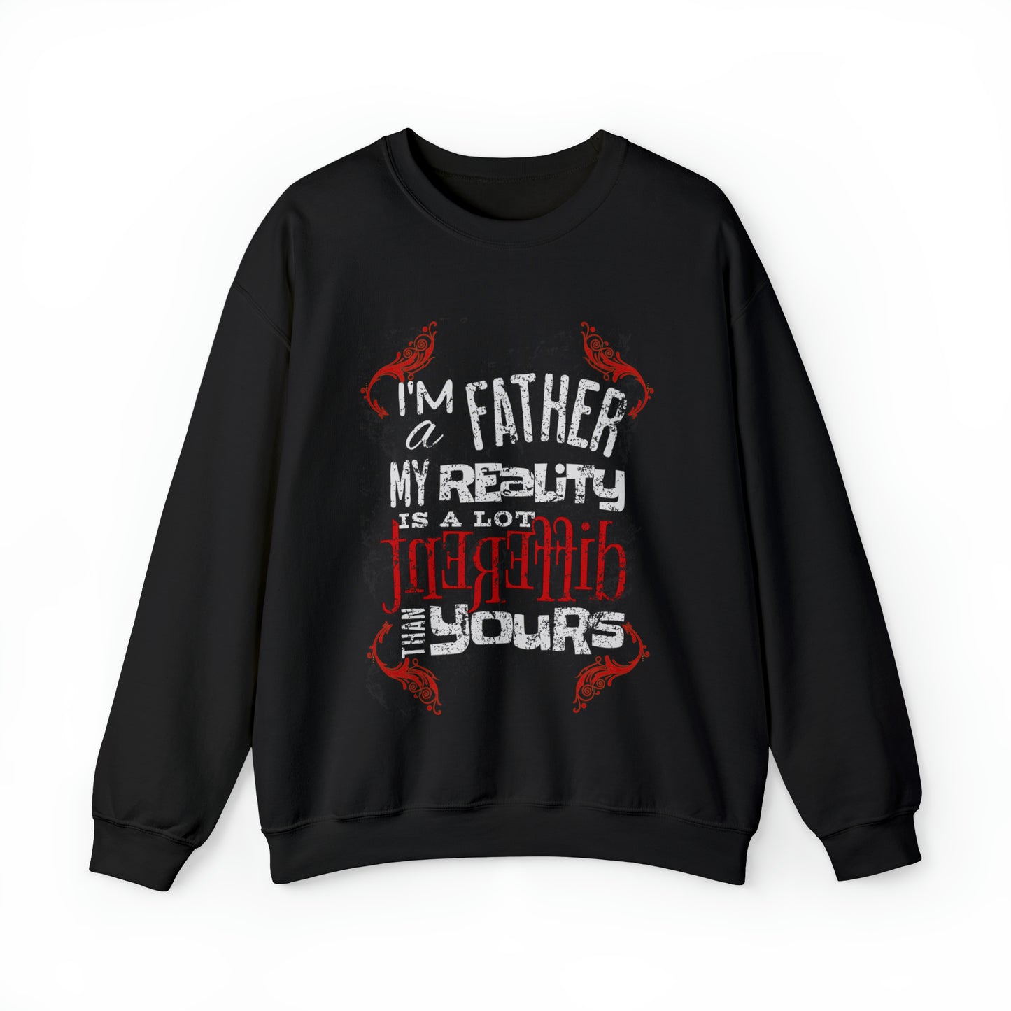 Heavy Blend Crewneck Sweatshirt For Dad. Father's Day gift. Sarcastic dad shirt. Funny Dad shirt