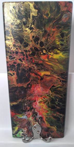 Galactic Explosion Coat Hanging Board.